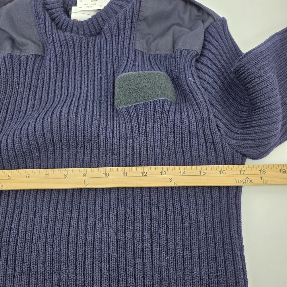 Brigade Quartermasters Action Gear Sweater - Woolly Pully - Navy Mens LARGE